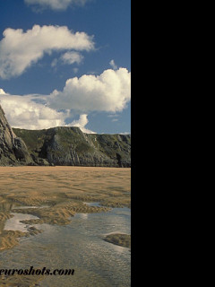 Tapeta threecliffsbaywales