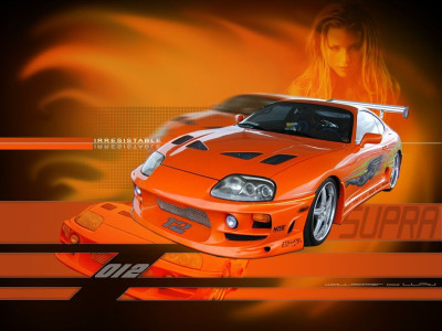 Tapeta: Toyota Supra