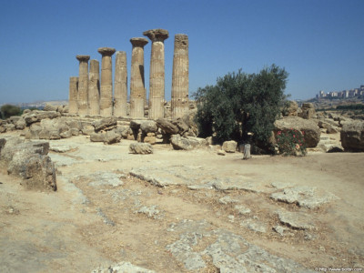 Tapeta: �dol� pal�c� Agrigento 1