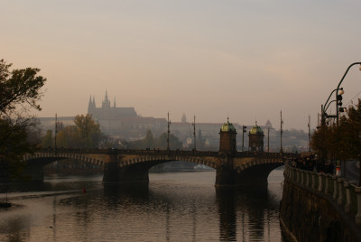 Tapeta: Vltava a hradany