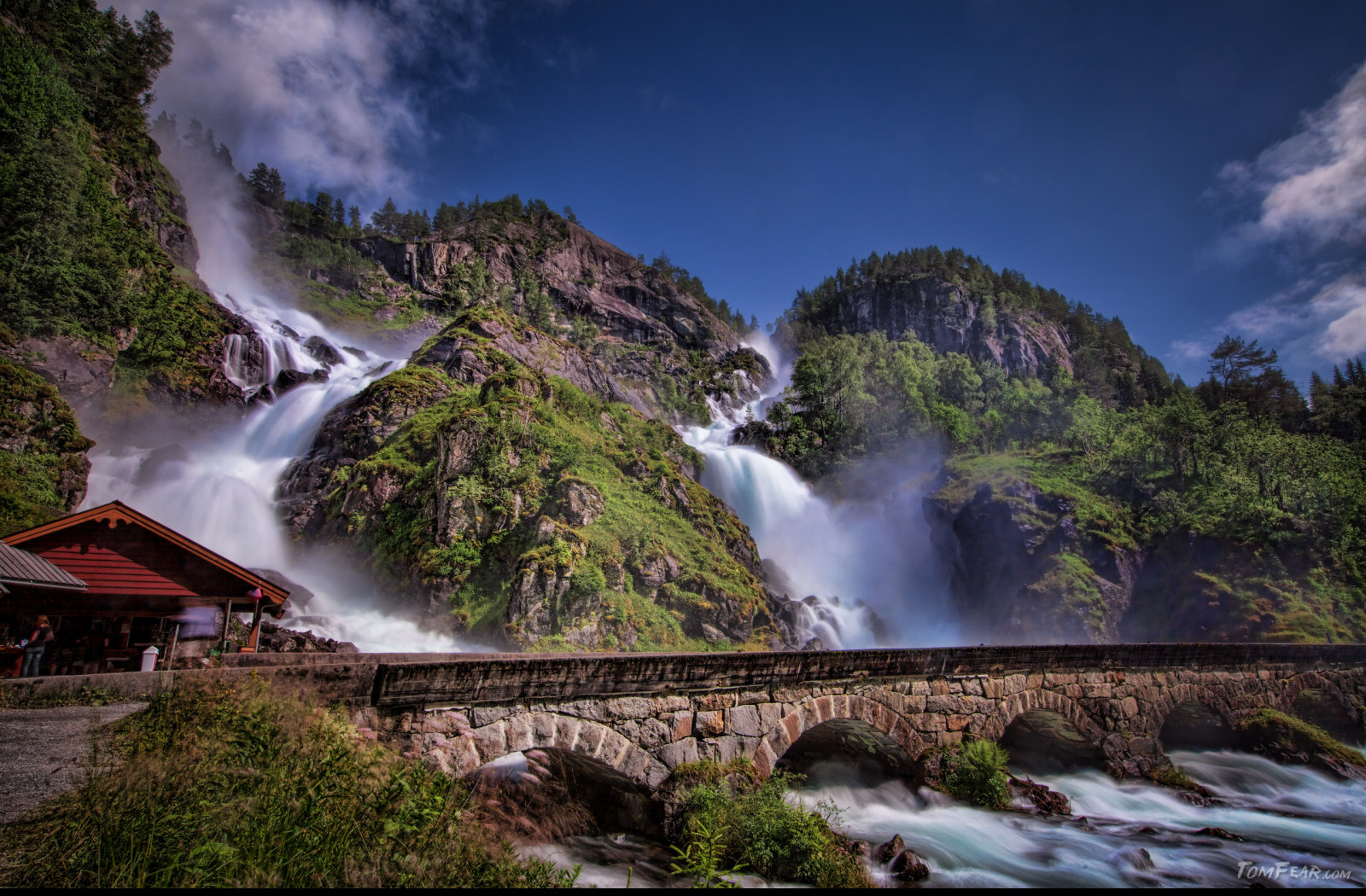 Tapeta vodopad_l__229_tefossen__norsko