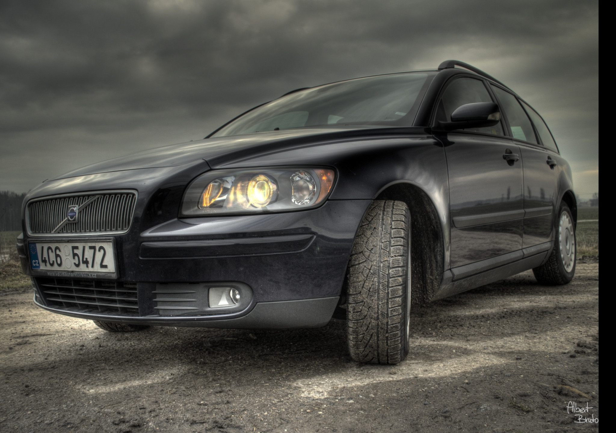 Tapeta volvo_v50_ab