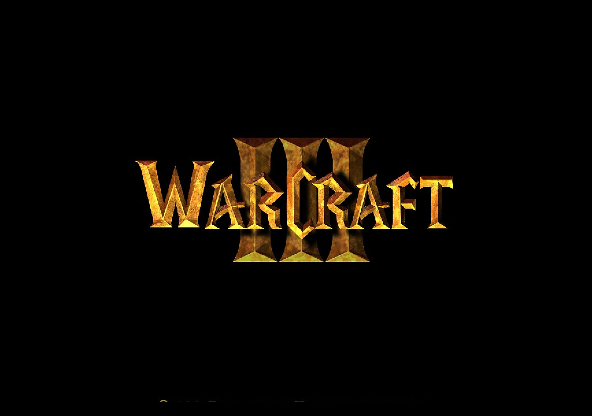 Tapeta warcraft3logo