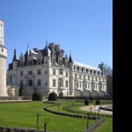 Tapeta zamek_chenonceau__francie