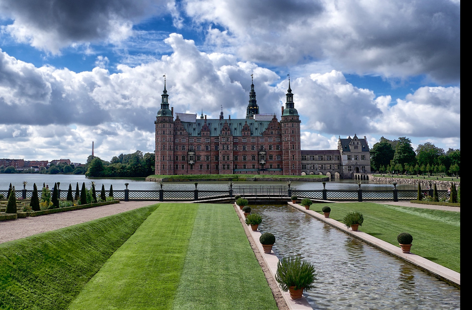 Tapeta zamek_frederiksborg__dansko