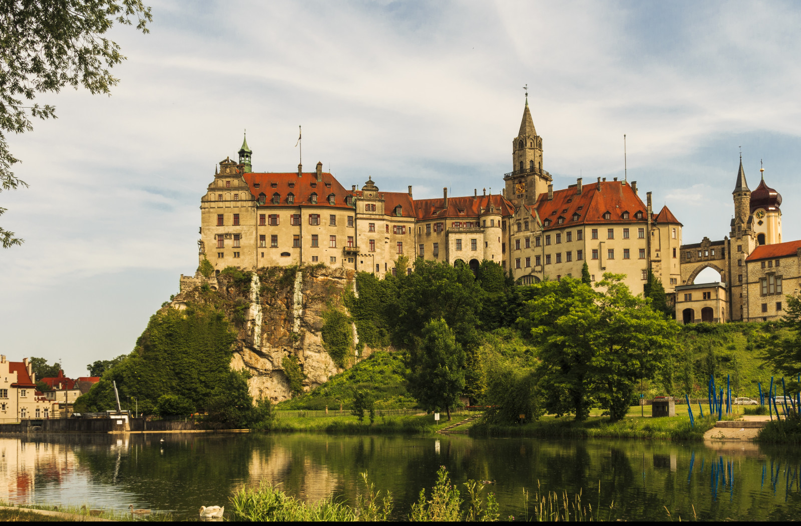 Tapeta zamek_sigmaringen