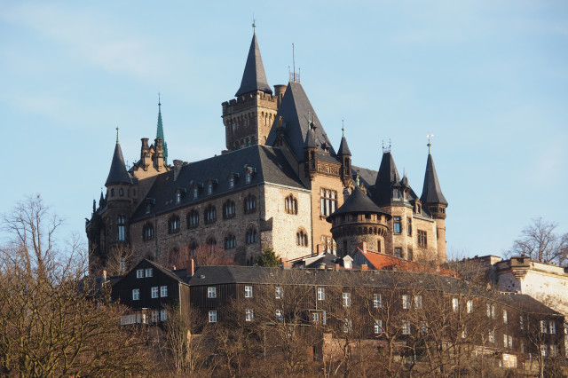 Tapeta zamek_wernigerode