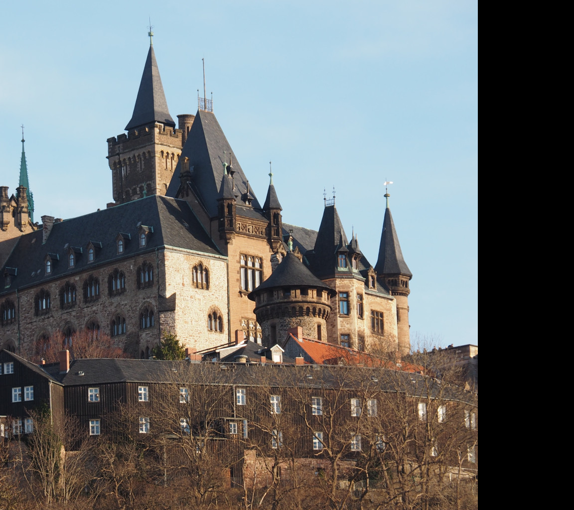 Tapeta zamek_wernigerode