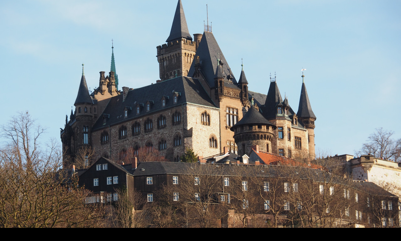 Tapeta zamek_wernigerode