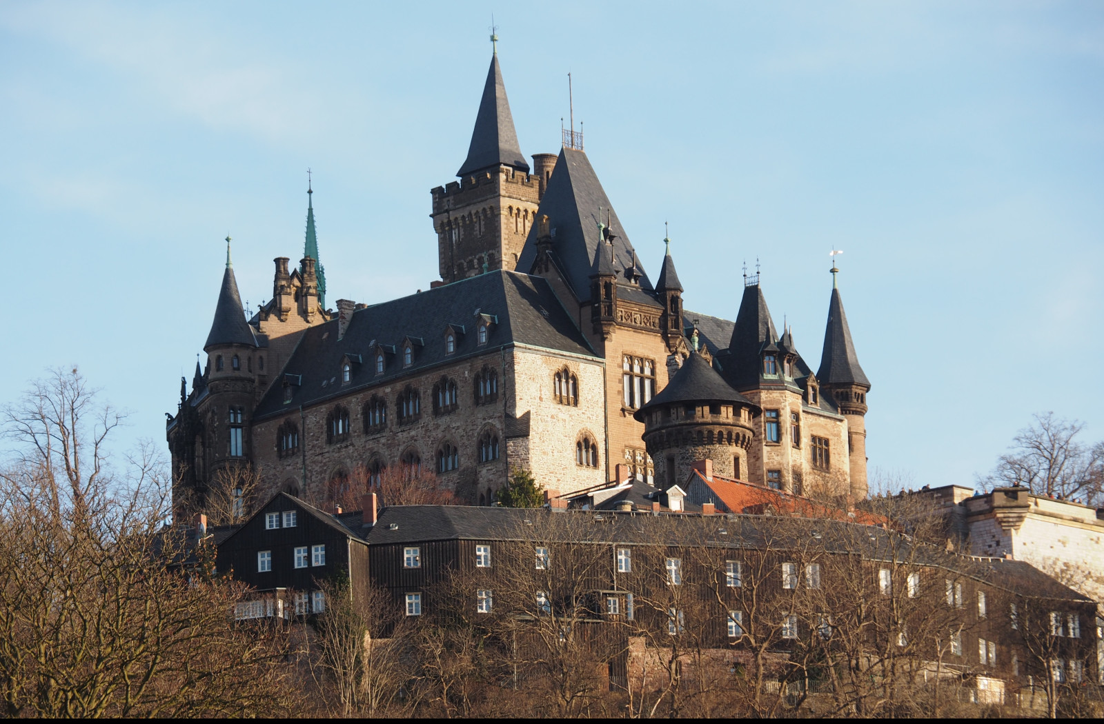 Tapeta zamek_wernigerode