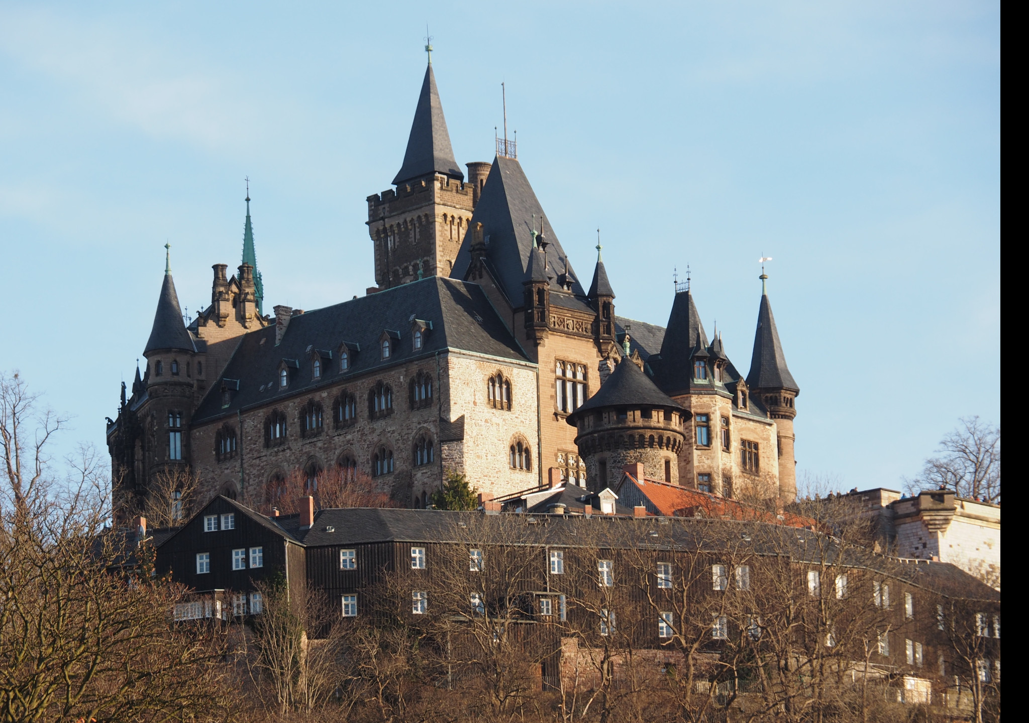 Tapeta zamek_wernigerode