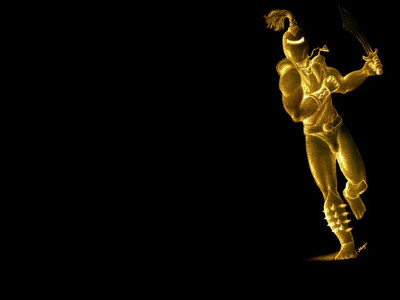 Tapeta: Zlat bojovnk