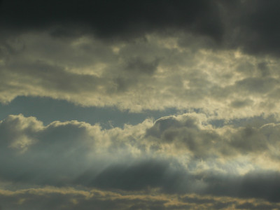 Tapeta: Zlovstn mraky